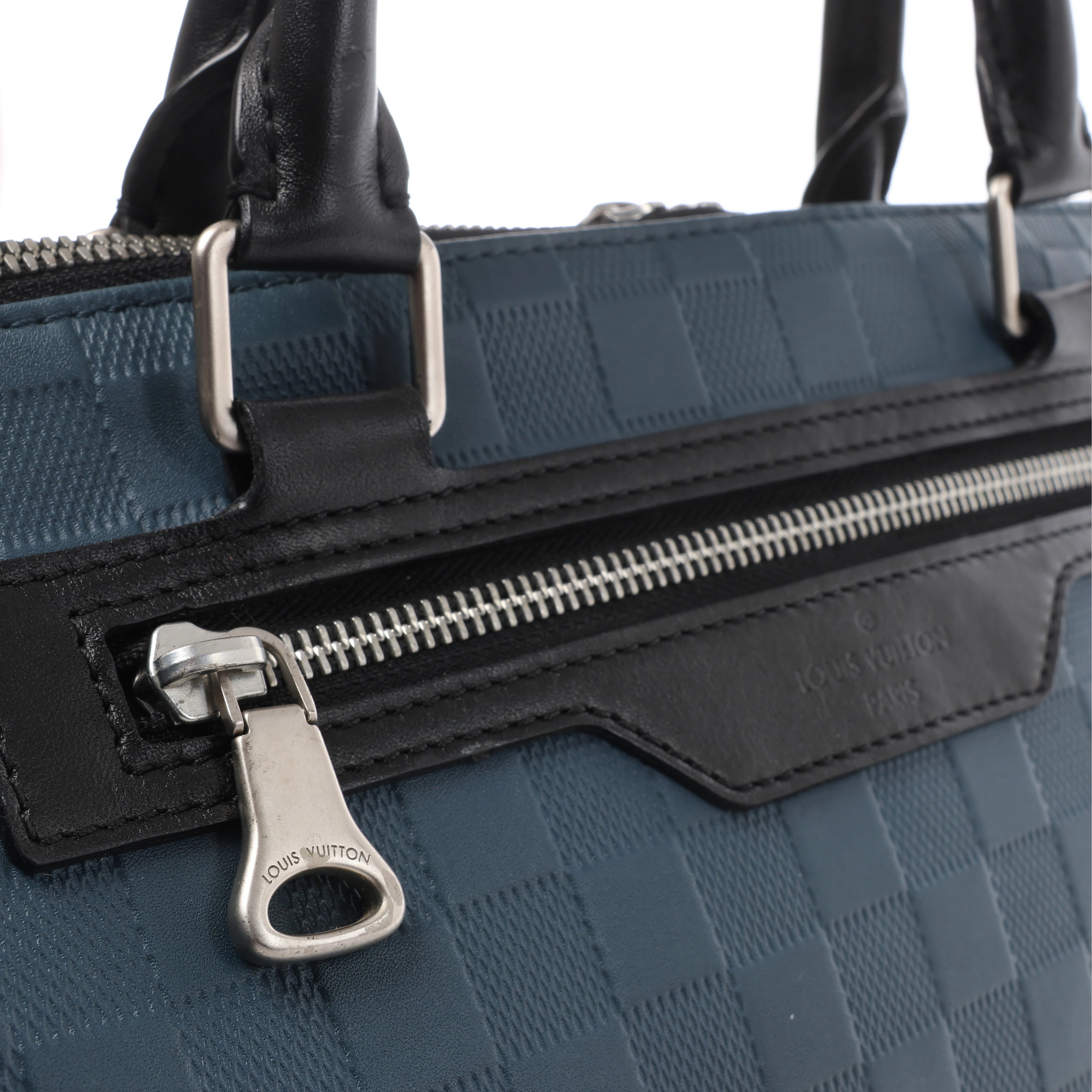 Louis Vuitton Avenue Damier Infini Briefcase 2Way Handbag in Blue N41021