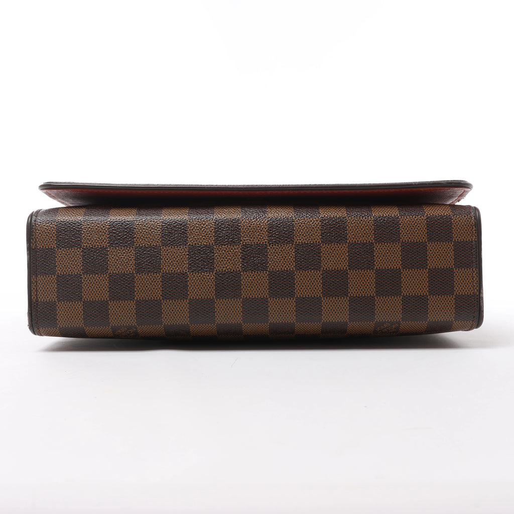 Louis Vuitton Tribeca Carré Damier Ebene Crossbody Bag in Brown N51161