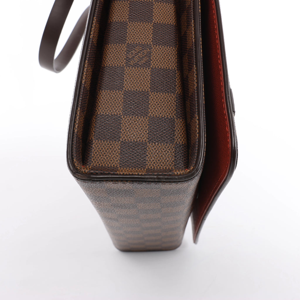 Louis Vuitton Tribeca Carré Damier Ebene Crossbody Bag in Brown N51161