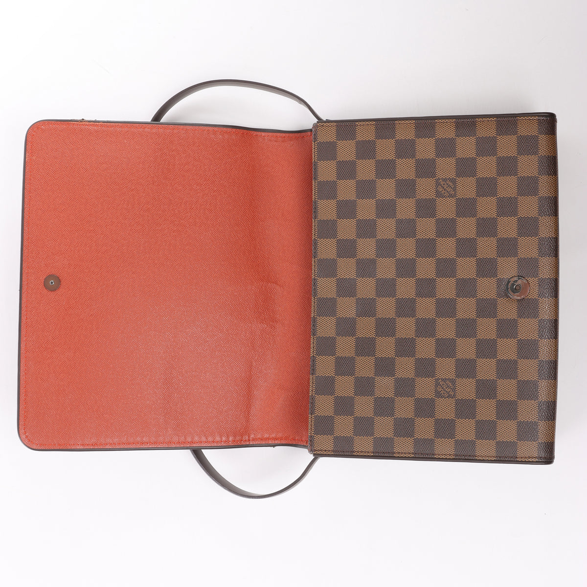 Louis Vuitton Tribeca Carré Damier Ebene Crossbody Bag in Brown N51161