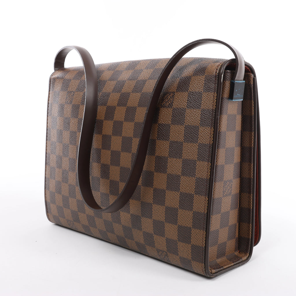 Louis Vuitton Tribeca Carré Damier Ebene Crossbody Bag in Brown N51161