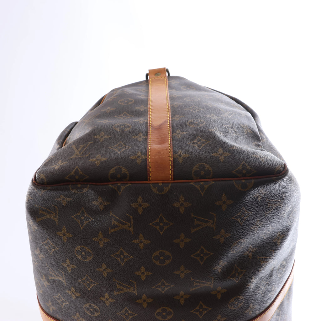 Louis Vuitton Monogram Canvas Keepall Bandoulière 55 Travel Bag M41414