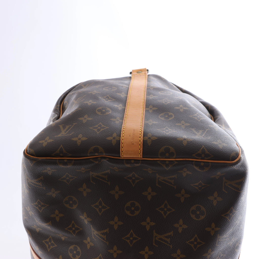 Louis Vuitton Monogram Canvas Keepall Bandoulière 55 Travel Bag M41414