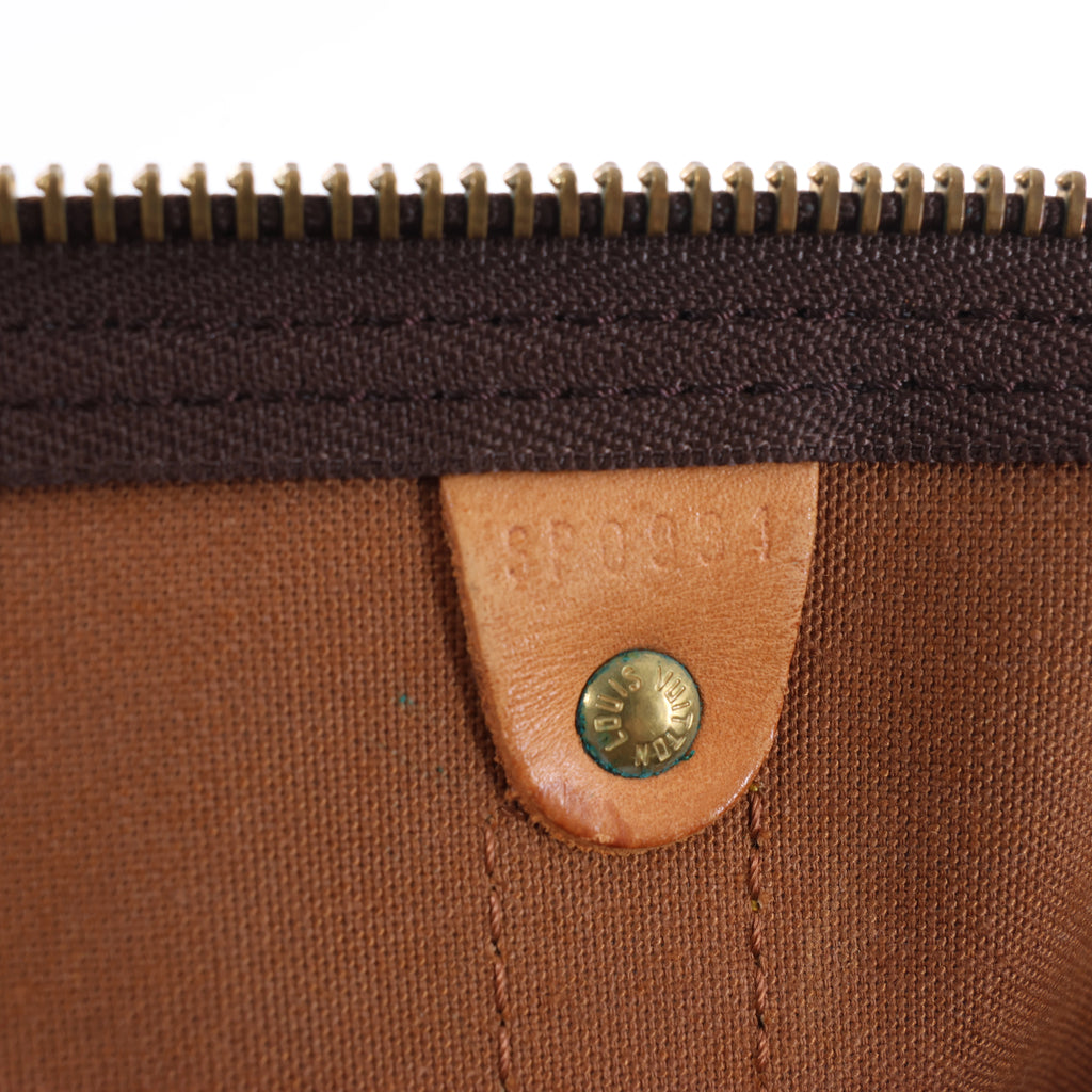 Louis Vuitton Monogram Canvas Keepall Bandoulière 55 Travel Bag M41414
