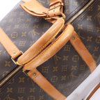 Louis Vuitton Monogram Canvas Keepall Bandoulière 55 Travel Bag M41414
