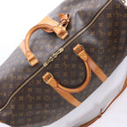 Louis Vuitton Monogram Canvas Keepall Bandoulière 55 Travel Bag M41414