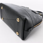 Louis Vuitton Monogram Empreinte Alma BB 2Way Handbag in Black M44829