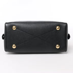 Louis Vuitton Monogram Empreinte Alma BB 2Way Handbag in Black M44829