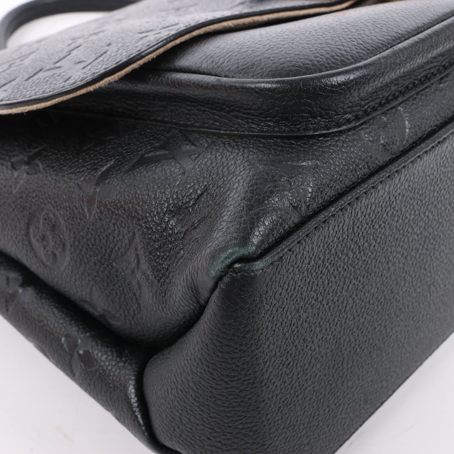 Louis Vuitton Monogram Empreinte Marignan 2Way Handtasche in Schwarz M44544