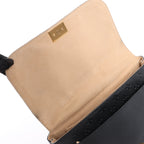 Louis Vuitton Monogram Empreinte Marignan 2Way Female Handbag in Black M44544