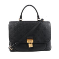 Louis Vuitton Monogram Empreinte Marignan 2Way Female Handbag in Black M44544