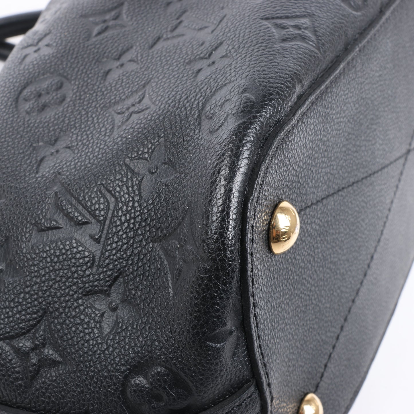 Louis Vuitton Monogram Empreinte Mazarine MM Handbag in Black M50643