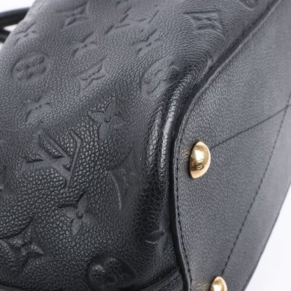 Louis Vuitton Monogram Empreinte Mazarine MM Handbag in Black M50643