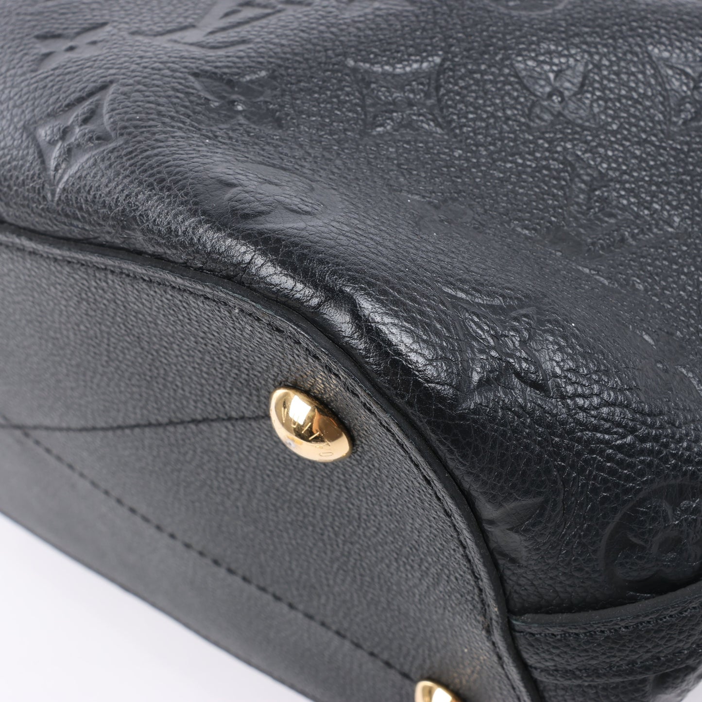 Louis Vuitton Monogram Empreinte Mazarine MM Handbag in Black M50643