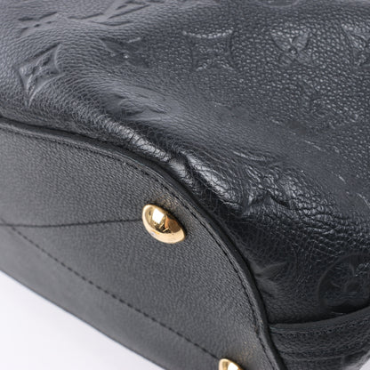 Louis Vuitton Monogram Empreinte Mazarine MM Handbag in Black M50643