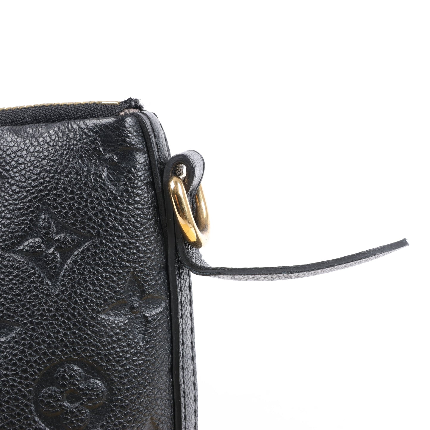 Louis Vuitton Monogram Empreinte Mazarine MM Handbag in Black M50643