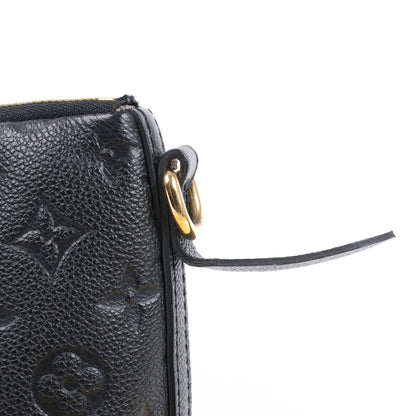 Louis Vuitton Monogram Empreinte Mazarine MM Handbag in Black M50643