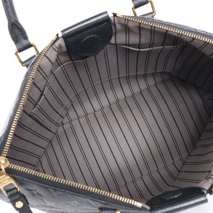 Louis Vuitton Monogram Empreinte Mazarine MM Handbag in Black M50643
