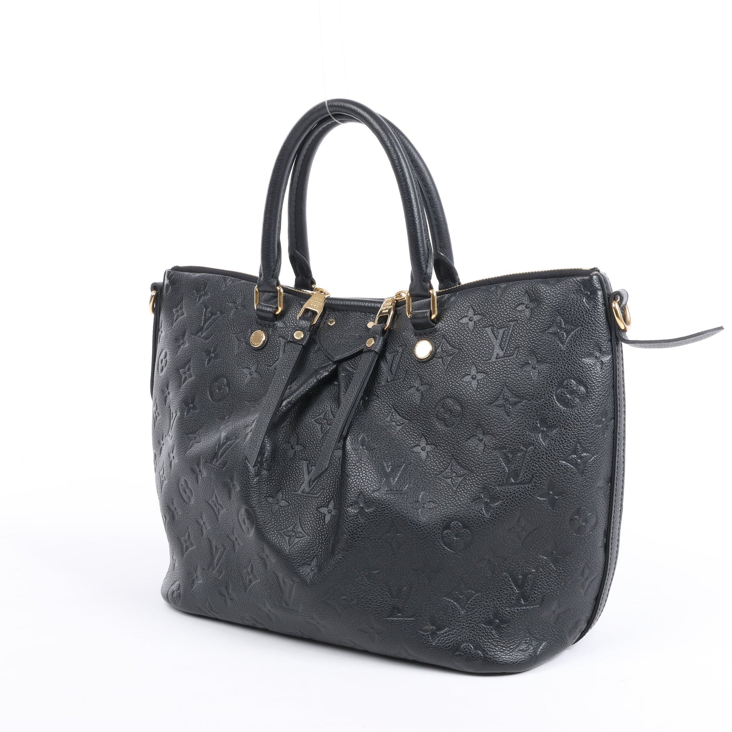 Louis Vuitton Monogram Empreinte Mazarine MM Handbag in Black M50643