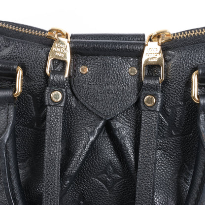 Louis Vuitton Monogram Empreinte Mazarine MM Handbag in Black M50643