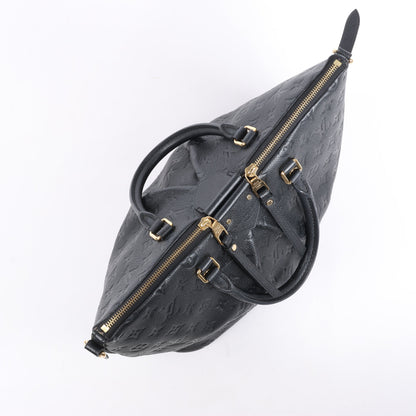 Louis Vuitton Monogram Empreinte Mazarine MM Handbag in Black M50643