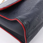 Louis Vuitton Monogram Empreinte Saint-Sulpice PM Shoulder Bag in Navy M43394