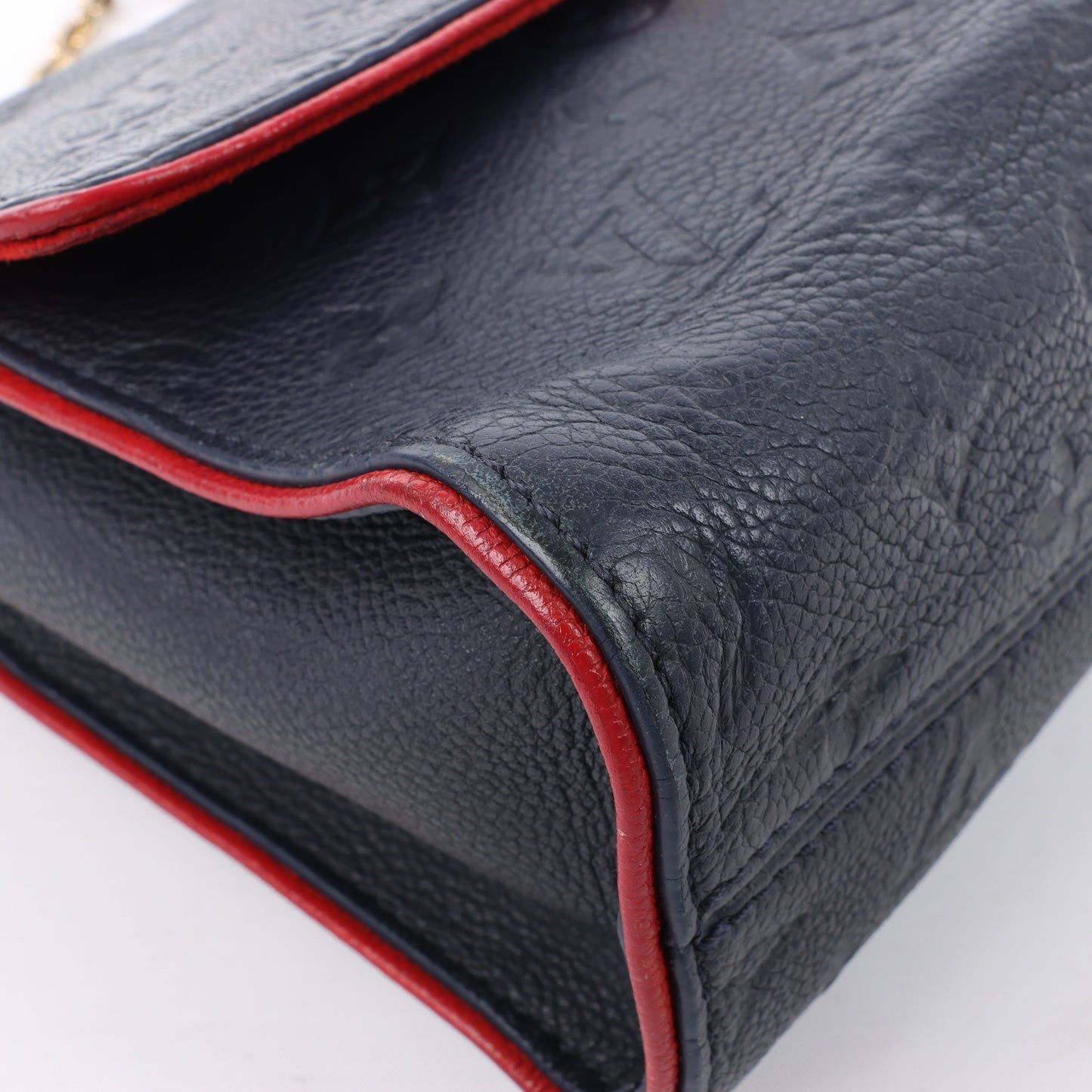 Louis Vuitton Monogram Empreinte Saint-Sulpice PM Shoulder Bag in Navy M43394