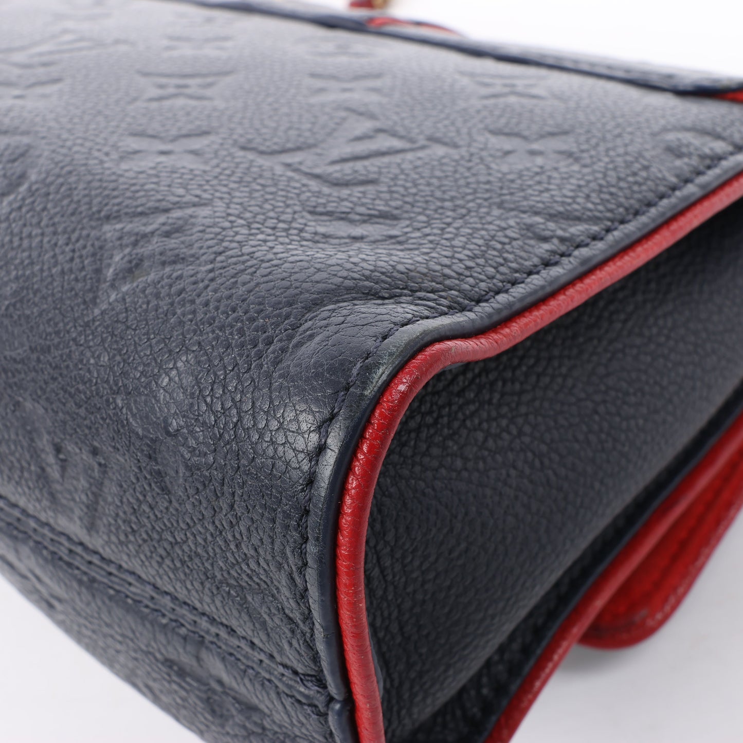 Louis Vuitton Monogram Empreinte Saint-Sulpice PM Shoulder Bag in Navy M43394