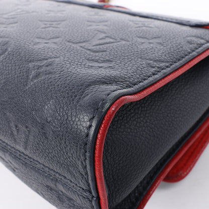 Louis Vuitton Monogram Empreinte Saint-Sulpice PM Shoulder Bag in Navy M43394