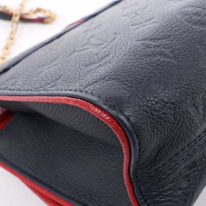 Louis Vuitton Monogram Empreinte Saint-Sulpice PM Shoulder Bag in Navy M43394