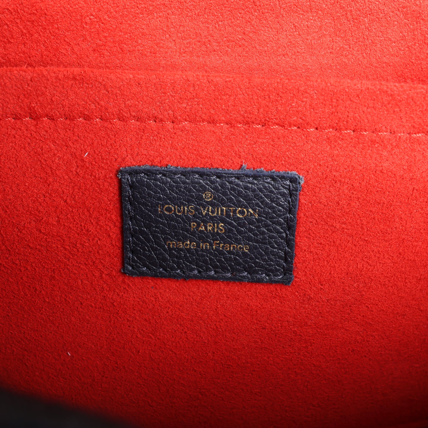 Louis Vuitton Monogram Empreinte Saint-Sulpice PM Shoulder Bag in Navy M43394