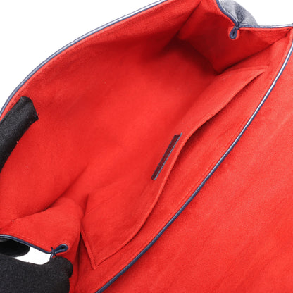 Louis Vuitton Monogram Empreinte Saint-Sulpice PM Shoulder Bag in Navy M43394