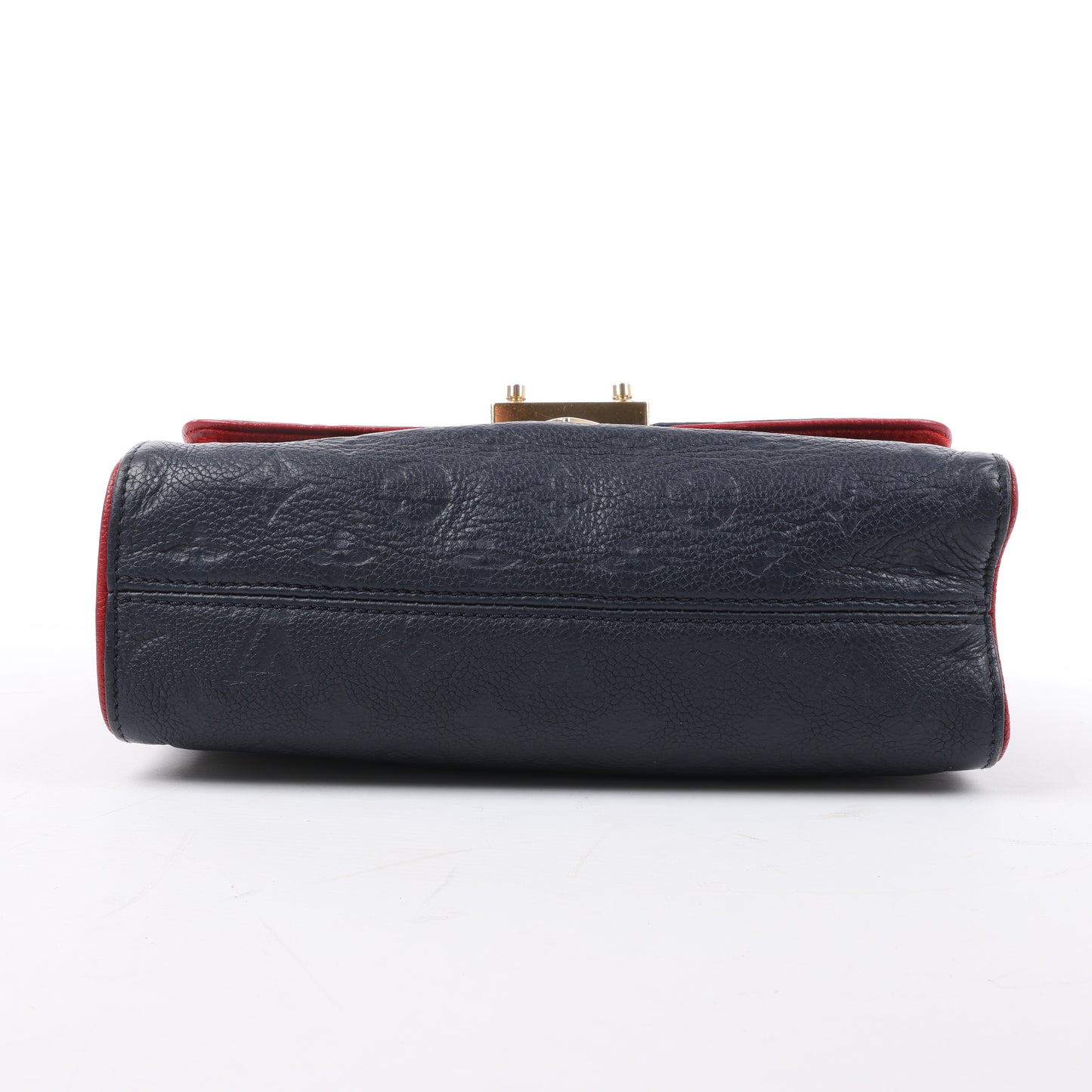 Louis Vuitton Monogram Empreinte Saint-Sulpice PM Shoulder Bag in Navy M43394