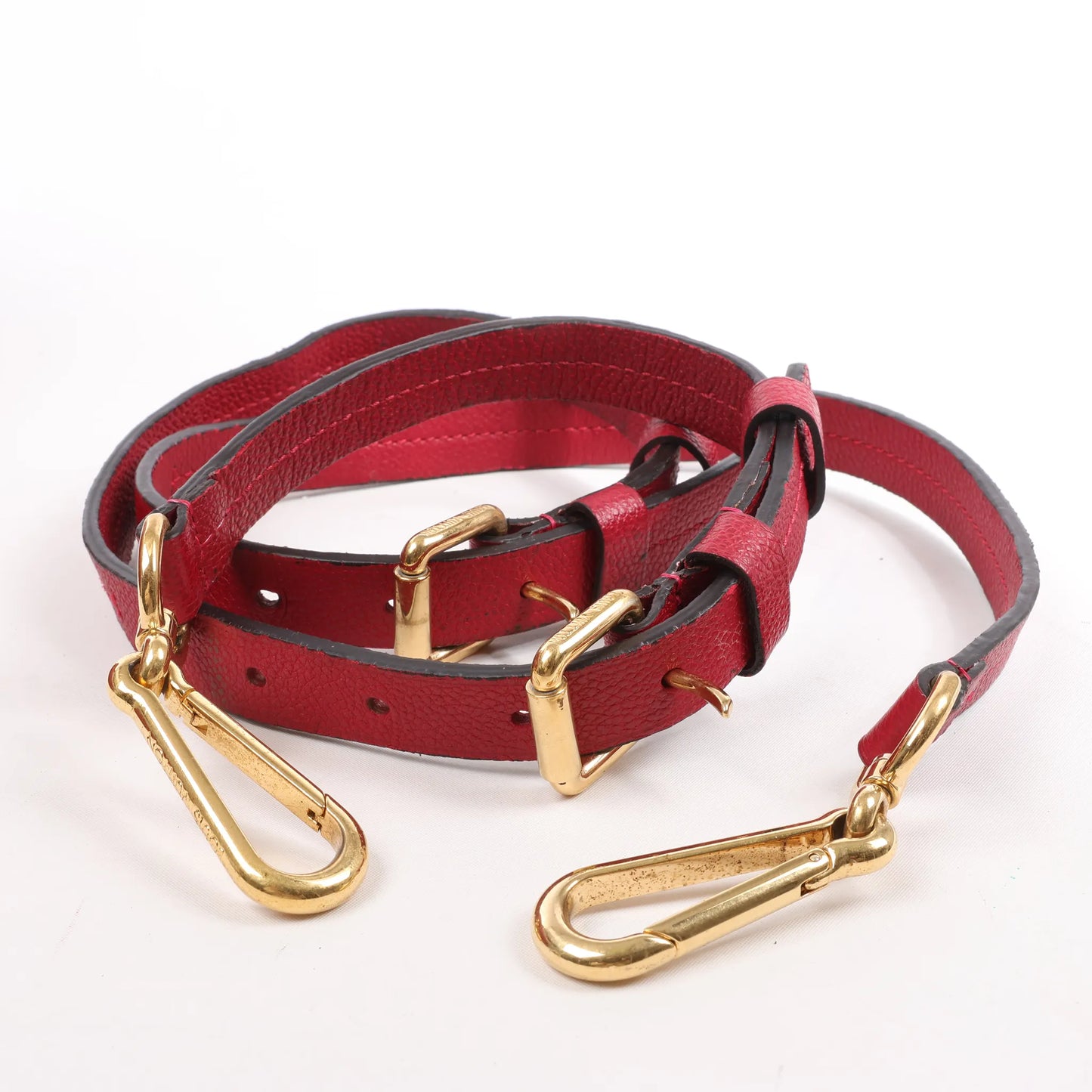 Louis Vuitton Monogram Empreinte Speedy 25 Bandoulière 2Way Handbag in Red M40827