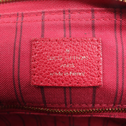 Louis Vuitton Monogram Empreinte Speedy 25 Bandoulière 2Way Handbag in Red M40827