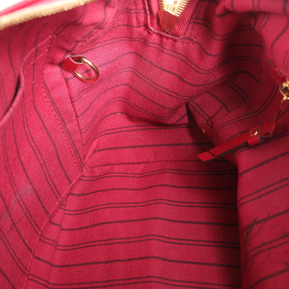 Louis Vuitton Monogram Empreinte Speedy 25 Bandoulière 2Way Handbag in Red M40827