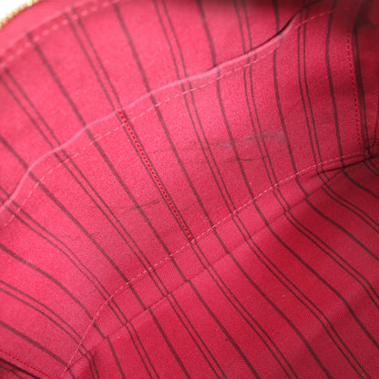 Louis Vuitton Monogram Empreinte Speedy 25 Bandoulière 2Way Handbag in Red M40827