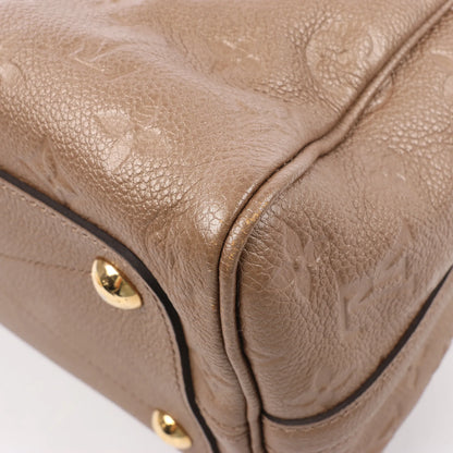 Louis Vuitton Monogram Empreinte Speedy 25 Bandoulière 2Way Handbag in Beige M41019