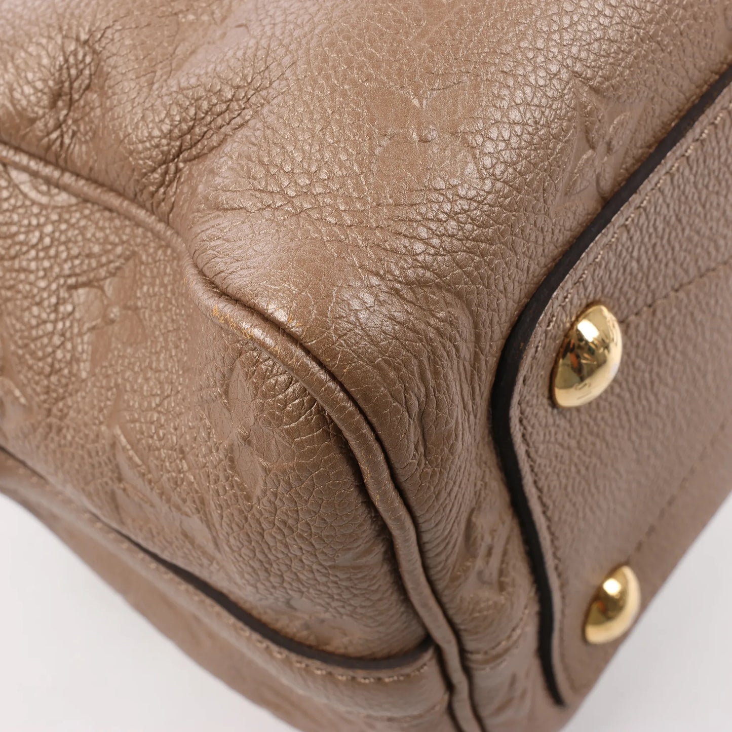 Louis Vuitton Monogram Empreinte Speedy 25 Bandoulière 2Way Handbag in Beige M41019