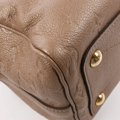 Louis Vuitton Monogram Empreinte Speedy 25 Bandoulière 2Way Handbag in Beige M41019