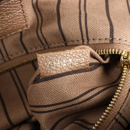 Louis Vuitton Monogram Empreinte Speedy 25 Bandoulière 2Way Handbag in Beige M41019