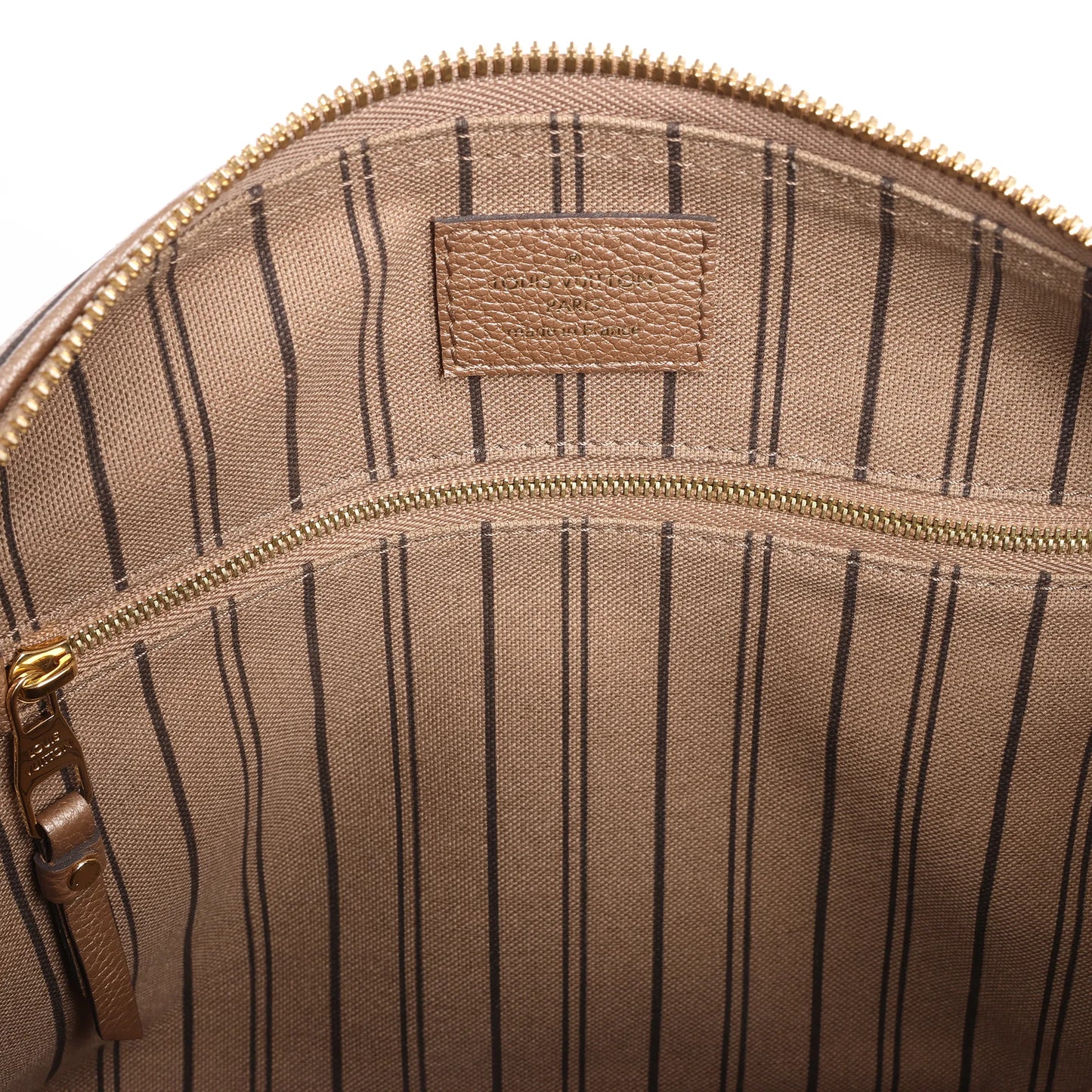 Louis Vuitton Monogram Empreinte Speedy 25 Bandoulière 2Way Handbag in Beige M41019