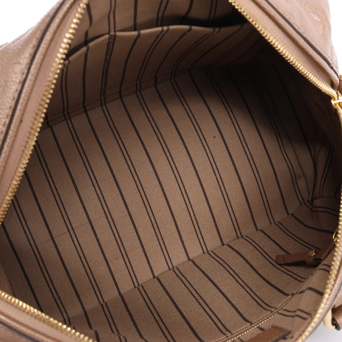 Louis Vuitton Monogram Empreinte Speedy 25 Bandoulière 2Way Handbag in Beige M41019