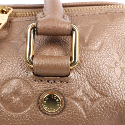 Louis Vuitton Monogram Empreinte Speedy 25 Bandoulière 2Way Handbag in Beige M41019