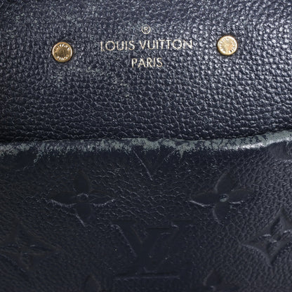 Louis Vuitton Monogram Empreinte Speedy 25 Bandoulière 2Way Handbag in Navy Blue M43501