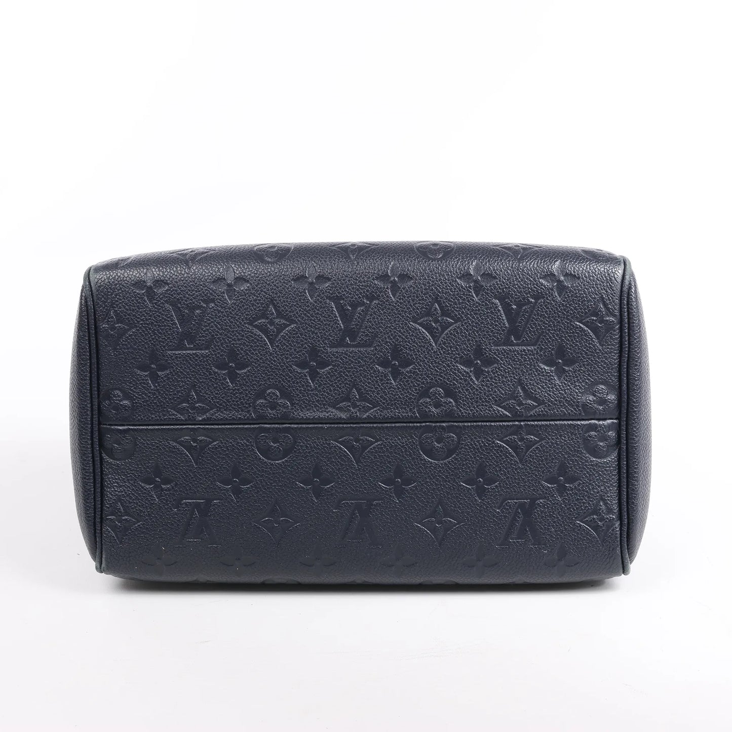 Louis Vuitton Monogram Empreinte Speedy 25 Bandoulière 2Way Handbag in Navy Blue M43501