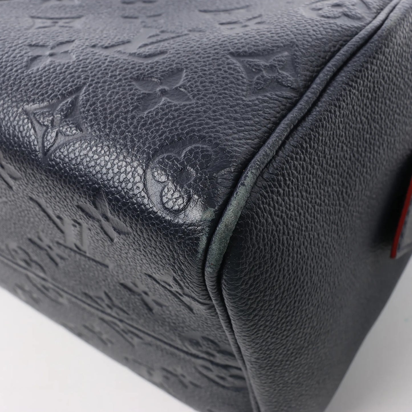 Louis Vuitton Monogram Empreinte Speedy 25 Bandoulière 2Way Handbag in Navy Blue M43501