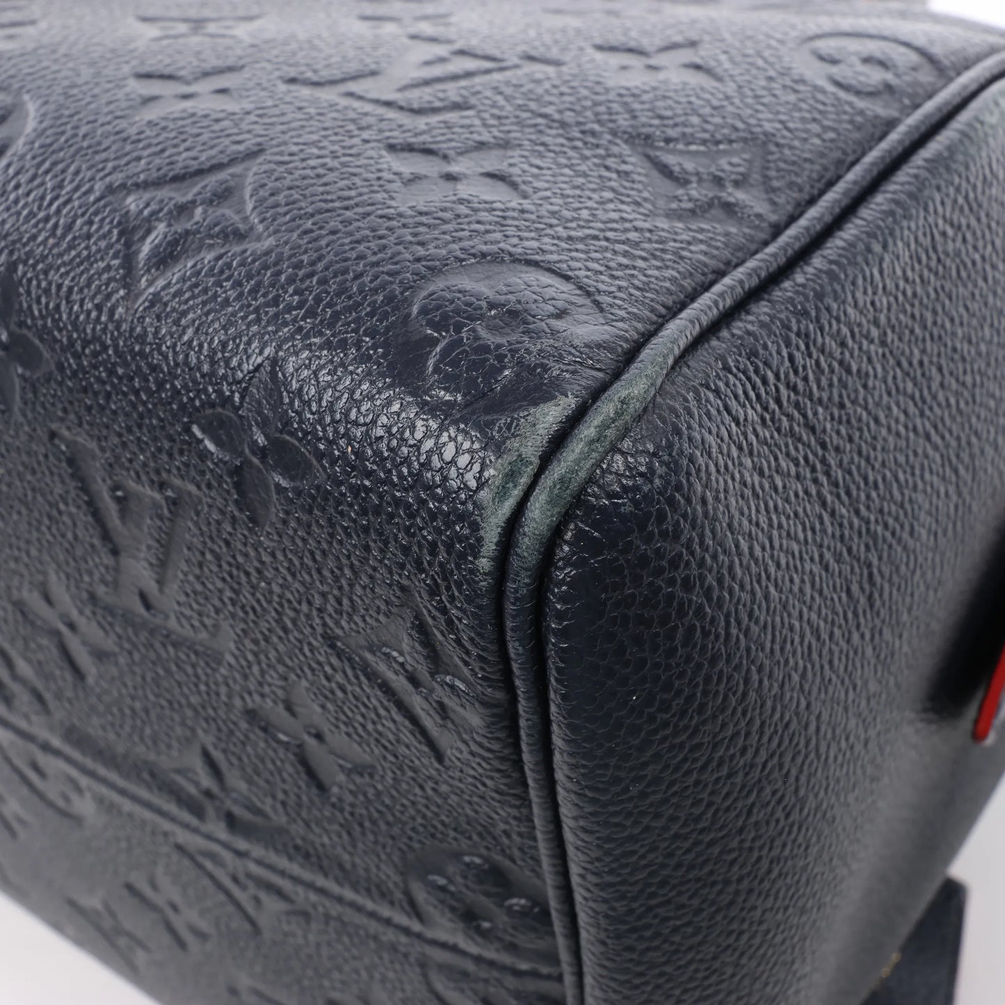 Louis Vuitton Monogram Empreinte Speedy 25 Bandoulière 2Way Handbag in Navy Blue M43501