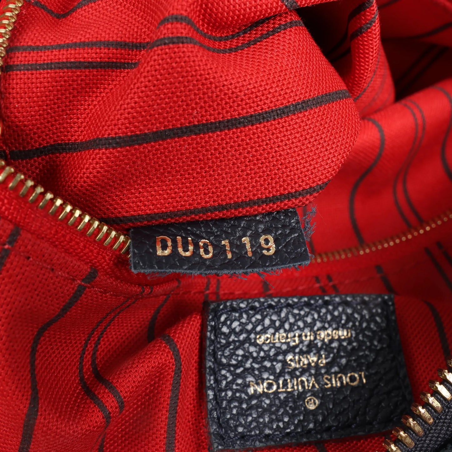 Louis Vuitton Monogram Empreinte Speedy 25 Bandoulière 2Way Handbag in Navy Blue M43501