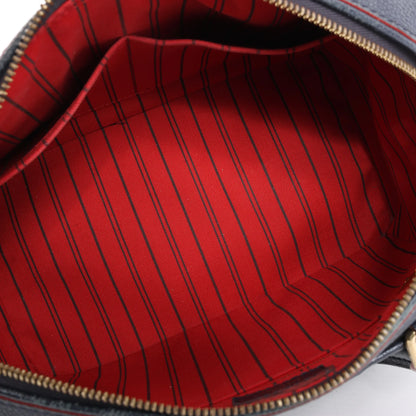 Louis Vuitton Monogram Empreinte Speedy 25 Bandoulière 2Way Handbag in Navy Blue M43501